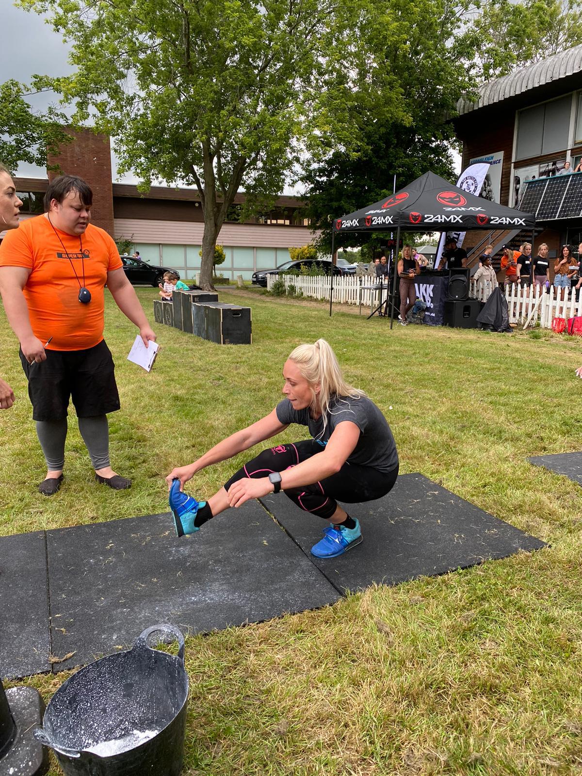 Outdoor squat training